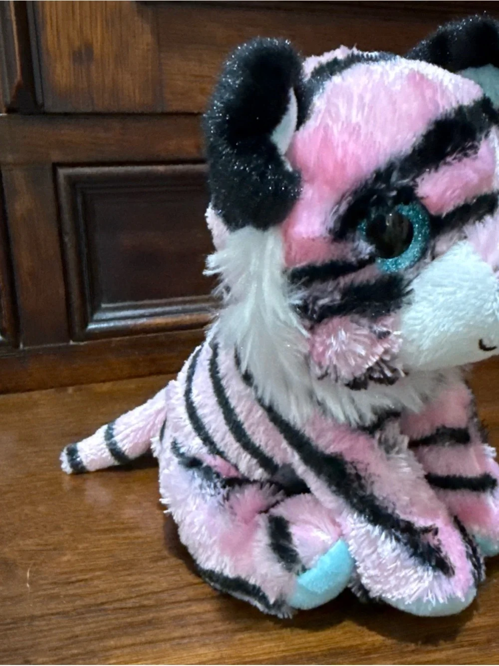 Winkeez “Tori The Pink Tiger” Multicolor Plush Toy 🔥RARE🔥Collectibles 2017